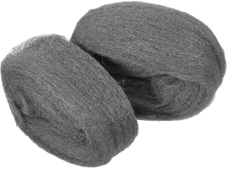 Ciieeo 2 Piezas Limpieza De Lana De Acero Inoxidable Cable Malla Tela Depurador De Acero Estropajo Pulido De Lana De Acero Lana De Alambre Grueso Alambre De Acero