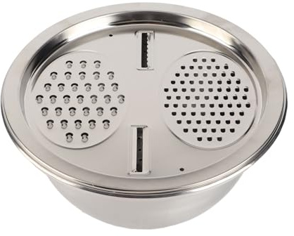 SUNGOOYUE Lavabo Rallador Multifuncional de Acero Inoxidable, Lavadora Versátil de Frutas y Verduras para Uso Doméstico