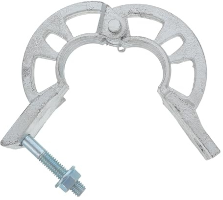 OSOLADY Morsetto a cuneo con per accessori di ponteggi da palcoscenico - Connettore a disco rotondo con morsetto - Ferramenta portatile per la costruzione di stativi per luci da studio