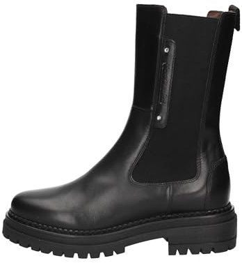 NEROGIARDINI Stivaletto chelsea con fondo carro. Made in Italy Nero NERO 37
