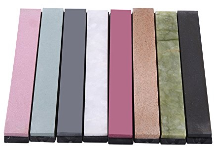 240-10000 Grit Wetzstein-Set Ersatz-Wetzsteine ​​Schleifstein Polierschleifsteine ​​Schärfer Ersatz-Küchenwerkzeuge