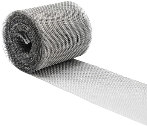 6 Metre Insect Mesh Rolls | Aluminium Fly Screen Mesh | Bug & Insect Protection (6 Metre x 100mm Roll)