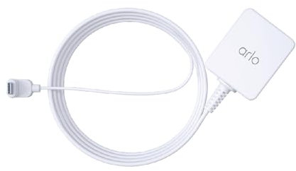 Arlo Certified Accessory, Outdoor Magnetic Charging Cable, 25 ft, Designed for Essential 2 (+XL) Security Cameras, White