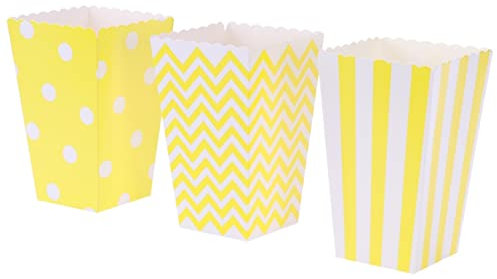 AOKWAWALIY 48St Party-Süßigkeiten-Kartons Popcorn-Geschenkkörbe Popcorn-Karton Braut- Geschenke das Geschenk Partytasche Süßigkeiten-Buffet-Taschen Snack Container Popcorn-Box Süssigkeit Mann