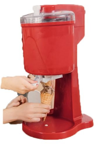 GAYAYAS Máquina para Hacer Helados, máquina automática para Helados de Servicio Suave Hace Hielo En Solo 10 Minutos, para Yogur De Postre
