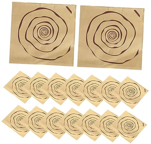 Cabilock Papel De Aluminio para Envolver Compacto Y Liviano para Envolver Barras De Chocolate Juego De 100 Unidades Almacenamiento De Alimentos Versátil
