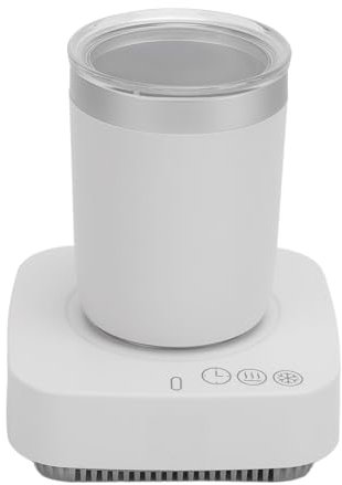 BAFOVY Calentador de Manos para Taza de café, Taza Calefactora para Escritorio 2 en 1, Alfombrilla USB para Bebidas de Enfriamiento y Calentamiento Rápido, Ideal para Uso en el Hogar y