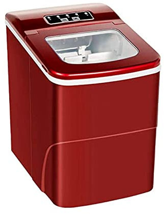 LYDBMYT Machine à glaçons, Machine à glaçons de comptoir 9 glaçons par 6 à 13 Minutes 26 lb/24 h Machine à glaçons Portable Bullet Ice Cubes