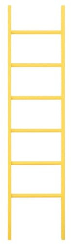 Holzhandtuchleiter, Kostenlose Deckenleiter, 5-stufige Holzleiter für Badezimmer, Wohnzimmer und Schlafzimmer - Perfekt für Handtücher, Kleidung und Deckenaufbewahrung