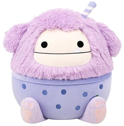 Squishmallows SQCR08620 - Dilka der Bigfoot 40 cm, offizielles Jazwares Plüsch, superweiches Kuscheltier