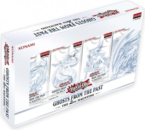 Yu-Gi-Oh! Ghosts from The Past: The 2nd Haunting Box - 1. Auflage - Deutsch + Sammlerzentrale Sleeve in japanischer Spielkartengröße (für z.B. Yu-Gi-Oh!)
