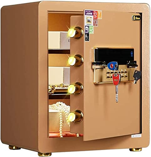 Caja Fuerte, Caja Fuerte para el hogar, Caja Fuerte de Seguridad para el hogar pequeño, Seguridad contra Incendios y antirrobo, archivadores de Oficina de Hotel, Almacenamiento, Alto Factor de
