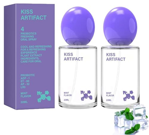 Probiotic Oral Spray for Long-Lasting Freshness, with Probiotics for Breath Care,Portable Oral Spray, Suitable for Daily Use, Work, Travel-2pcs