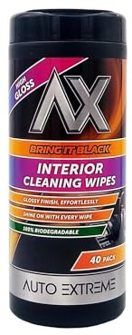 FAMBIZ Interior Cleaning Wipes, Streak-Free Cleaning, Hygienic, long-lasting freshness, easy to use, Effortlessly remove dust, dirt, fingerprints, grease, car interiors, (1-pcs)