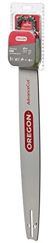 Oregon Chainsaw Guide Bar & Chain Combo, AdvanceCut Replacement for Saw Chains, Bar Length 20 (50cm) with Low Kickback Chain Set, 3/8 Pitch, 0.050 Gauge, 72 Drive Links (584818)