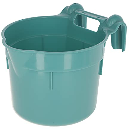 Kerbl Futtertrog zum Einhängen,Aqua. HangOn, ca. 8 ltr., aquamarin