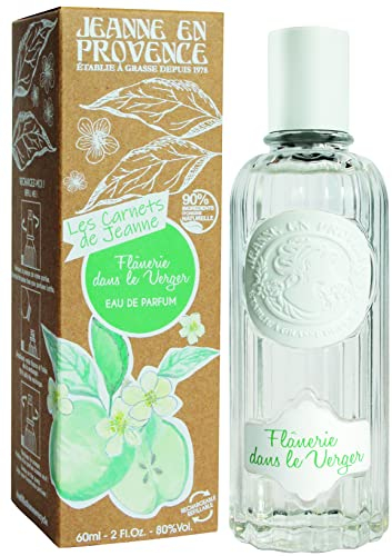JEANNE EN PROVENCE - Fragranza da donna I quaderni di Jeanne Flanerie nel Verger - Eau de Parfum - Flacone spray 60 ml - Made in France à Grasse
