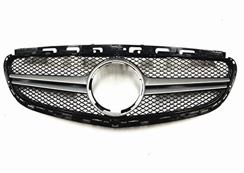 Front Grill Kühlergrill Für Mercedes Für Benz E-Klasse W212 2014–2016 Für AMG E200 E250 E300 Auto Obere Stoßstange Haube Mesh Body Kit Grid Grill Sport Kühlergrill