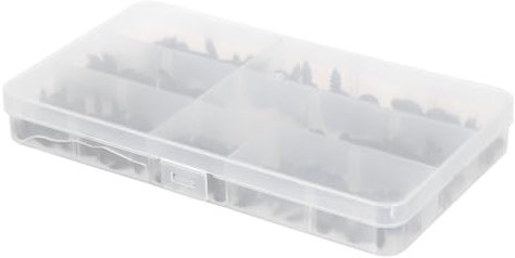 NIYANGLE 210 Pezzi Vite Fascino Del Telefono Gatto Viti Versatili Viti Autofilettanti a Testa Bombata Kit Croce Vite Con Tampone Viti Del Ponte Costume Acciaio Al Carbonio Testa Rotonda