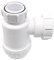 Waste Bottle Trap (38mm 1-1/4) Shallow Bathroom Kitchen Sink Basin Bidet Urinal Seal (32mm 1.25)