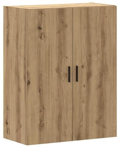 vidaXL Wandschrank Artisan-Eiche 69,5x34x90 cm
