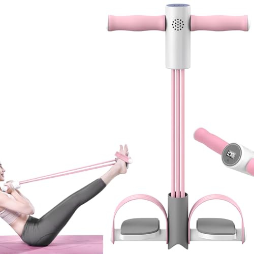 Bande de résistance avec comptage intelligent, extracteur d'étrier, entraînement de force, corde de tension de pédale, 6 tubes de force d'extraction, équipement d'exercice pour un usage domestique