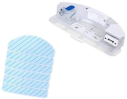 XEBRAD Kehrmaschine Staubsauger Wassertank, Wischtuch Pad, kompatibel, for Ecovacs T9 T8 MAX T8 Power T9 MAX T9 Power OZMO Pro Staubsauger-Staubbehälter