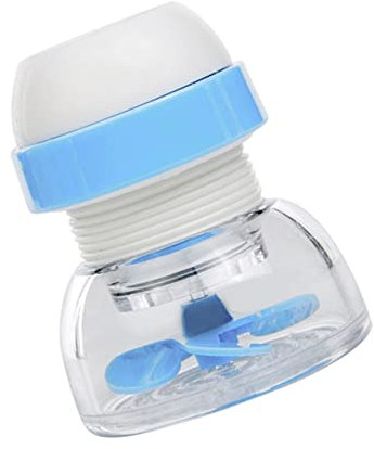 SEWACC Filtro para Fregadero de Cocina Boquilla a Prueba de Salpicaduras, Material Pp y Pvc, Ahorro de Agua y Fácil de Usar en Cocina y Baño