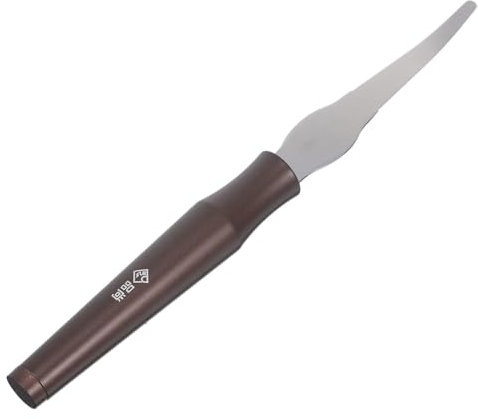 Mobestech Herramienta Práctica de Acero Inoxidable con Mango Antideslizante Pelador de Naranjas para Pelar Frutas y Cítricos sin Dañar Manos para Uso Doméstico