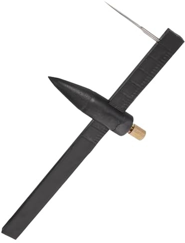 SUPVOX Taglierina a Compasso in Plastica per Argilla, Utensile per Ceramica Compatto, Righello Circolare per Progetti Artistici e Sculture Riutilizzabile