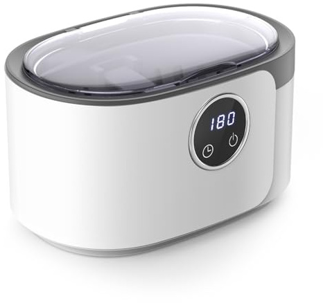 Ultrasonic Cleaner Machine, 600ml Ultrasonic Jewellery Cleaner Machine Ultrasonic Bath Jewelry Cleaner Machine Professional Sonic Cleaner