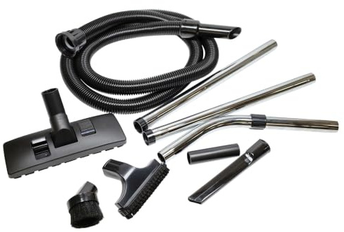 vhbw Staubsauger-Zubehör Set 9-teilig kompatibel mit Staubsauger Philips, AEG, Electrolux, Dirt Devil, Rowenta, Numatic, Miele, Bosch, Siemens mit 32mm-Anschluss