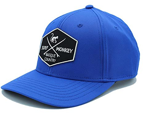 DRESSED IN MUSIC PLAY WITH ME Sport Surf Monkey® Funktionsmütze mit Sonnenschutz UPF50+, blau, 58