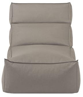 blomus Outdoor-Lounger -Stay- | Farbe Earth | Größe 80 x 150 cm | Aus Kunstfaser und Kunststoff; Pflegeleicht im Alltag; Maße 157 x 79 x 88 cm