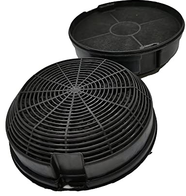 JCSPARES® - Kit 2 Filtri Ai Carboni Attivi Anti Odore Diamentro 150 mm MOD 47 Per Cappa Cucina Compatibile Con Elica Whirlpool Missy Ed Ulteriori