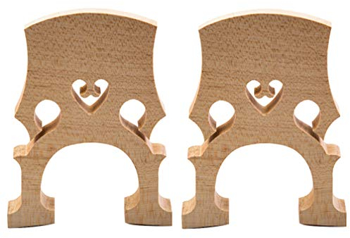 2st 4/4 Cellobrücke Austausch Der Cellobrücke Cello-teile Cellozubehör 3/4 Cellobrücke Cello-brückenteile Cellobrücke in Voller Größe Cellobrücke Aus Hölzern Ahorn Bambus
