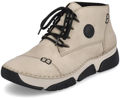 Rieker Damen Low-Top Sneaker 45902, Frauen Halbschuhe,Freizeitschuhe,Turnschuhe,Laufschuhe,Freizeit,sportlich,straßenschuhe,beige (60),40 EU / 6.5 UK