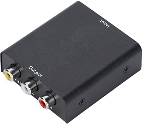 Convertitore da a, da AV a, Interfaccia Multimediale 4Kx2K HD per Adattatore AV Mini CVB Convertitore Video per PC Laptop PS3 TV STB VHS Videocamera DVD