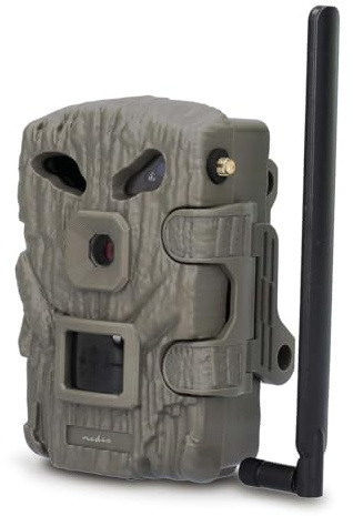 NEDIS Wildlife Kamera - 1080p@30fps - 30.0 MPixel - 2 MPixel CMOS - IP66 - Nachtsicht - Blickwinkel: 50 ° - Bewegungssensor - Erfassungswinkel: 50 ° - Erfassungsbereich: 20 m