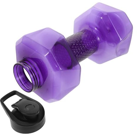 MUSISALY Large Capacity Dumbbell Kettle Sports Water Holder Dumbbell Shape Bottle for Outdoor Running Water Kettle and Fitness Use