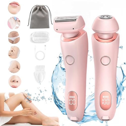 Glide Pro 3.0 Razor, Dusk Razor para mujer, The Glide Pro 3.0, afeitadora Dusk Glide Pro 3.0, húmeda y seca para piernas, brazos, axilas, zona púbica (rosa)