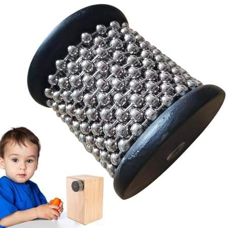 Instrumento Cabasa de Madera,Instrumento Cabasa Pequeño | Instrumento musical con cuentas de metal,Instrumento musical de percusión Cabasa de madera, agitador de mano pop con cuentas de metal