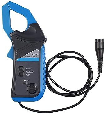 BINGNU Oscilloscopio Digitale, Pinza amperometrica AC/DC Oscilloscopi AC/DC 20KHz 400Hz Larghezza di Banda 1mV/10mA 650A per Il Settore della Manutenzione e dell'istruzion