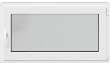 vidaXL Basement Window RISOR Tilt&Turn Anthracite 110x50 cm PVC Frame Triple Glazing Insulation