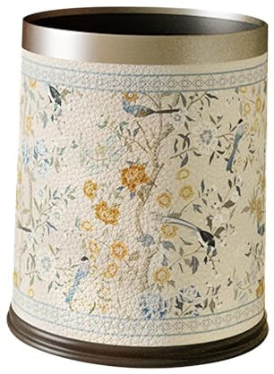 Sharplace Cubo de Basura Abierto, Papelera, Bote de Basura, Decoración del Hogar, Bote de Basura, Bote de Basura para El Hogar, Cocina, Dormitorio, Baño, Sala D