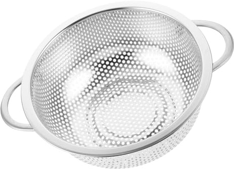 LIGIGWASH Scolapasta Acciaio Inossidabile Setaccio per Lavaggio Frutta Cucina Design e
