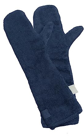 SUPVOX Pet Grooming Gloves and Absorbent Dog Drying Mitts, Water-absorbing Cleaning Gloves for Puppy and Horse Feet, Random Color, Suitable for Bathing and Pet Care