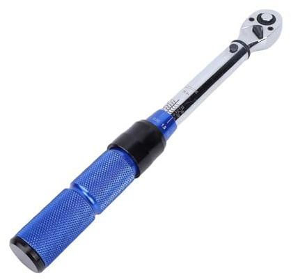Luqeeg Juego de Llaves de Torsión de Trinquete Don Trinquete Reversible de 1/4 de Pulgada, Fabricado en Acero CRV Endurecido Anticorrosivo y Antioxidante para Bicicleta Moto Coche