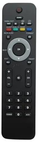 ATOMUSERLY 1 Control Remoto for televisores LCD HDTV 42PF9966/12, 32PF5520D/10, 32PF5320, 32PF7520D/10, 42PF5520D/10, 37PF5520D/10 y 42PF7520D