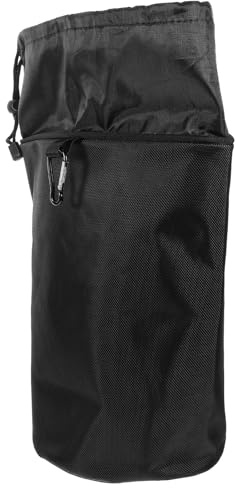 LALADEFIEE Borsa Porta Mollette da Bucato con Coulisse e Gancio Organizer Portaoggetti Pieghevole per Casa Balcone e Viaggio Grande Capacità e Design con Ampia Apertura
